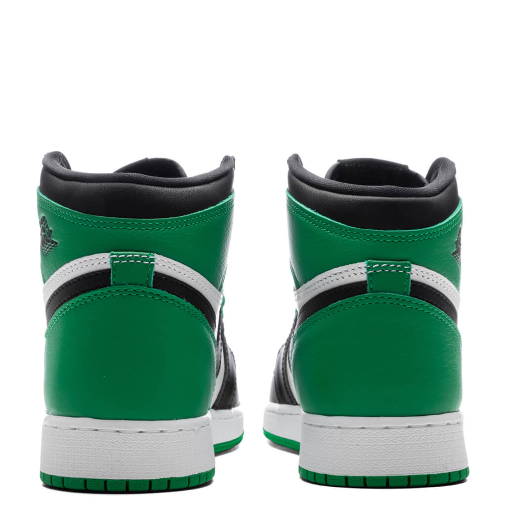 Air Jordan 1 Retro High OG (GS) - Black/Lucky Green/White
