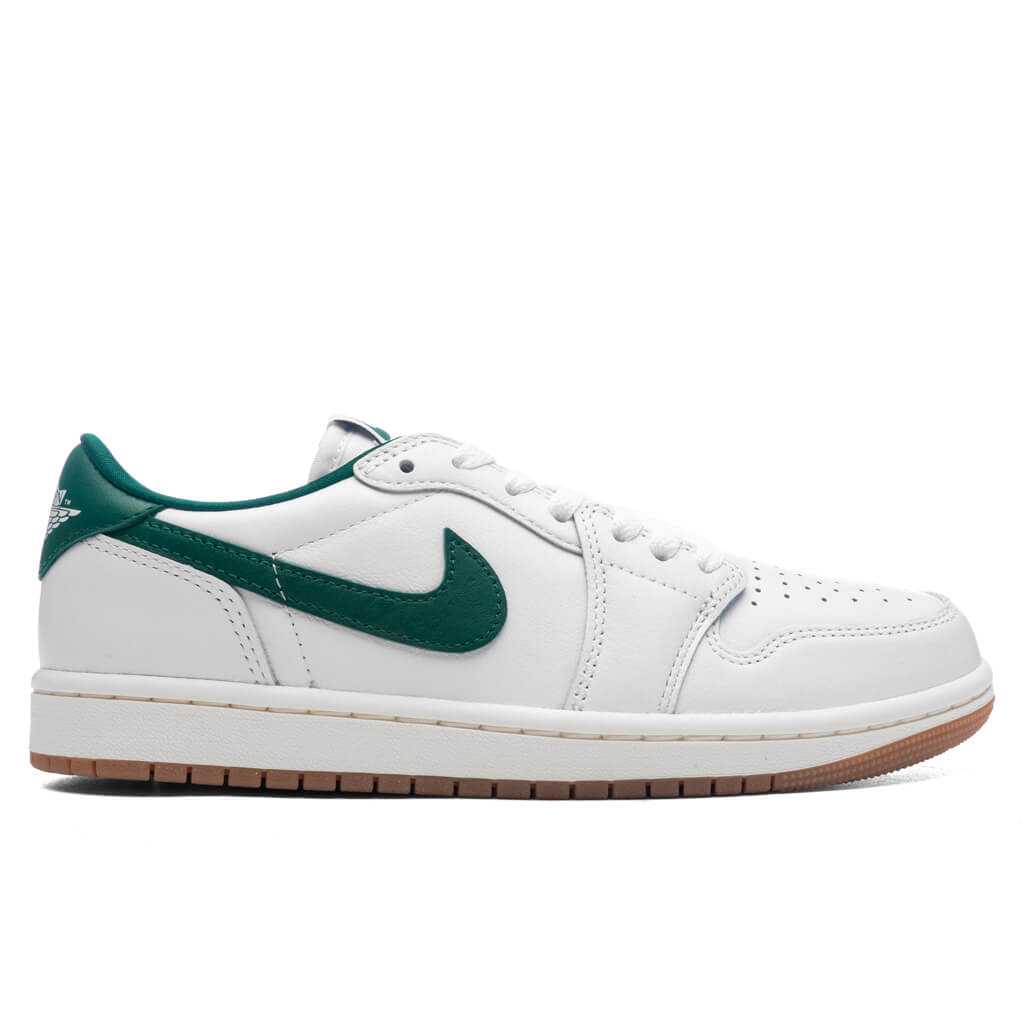 Women's Air Jordan 1 Retro Low OG - White/Oxidized Green/Sail