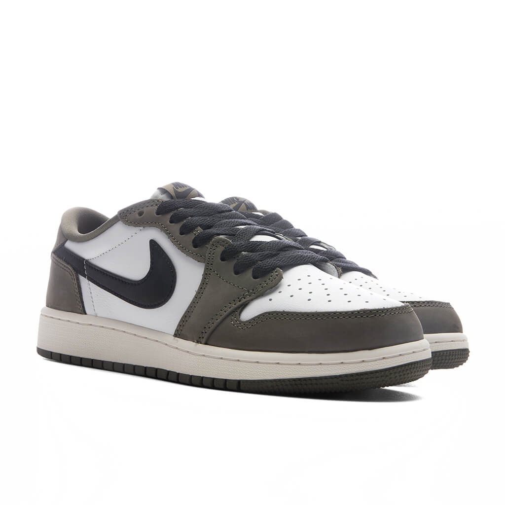 Air Jordan 1 Retro Low OG 'Medium Olive' (GS) - Medium Olive/Black/Summit White