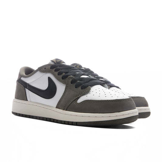 Air Jordan 1 Retro Low OG 'Medium Olive' (GS) - Medium Olive/Black/Summit White