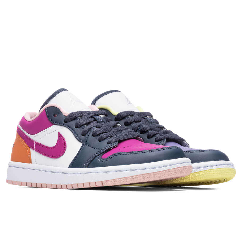 Air Jordan 1 Women's Low SE - Thunder Blue/Healing Orange