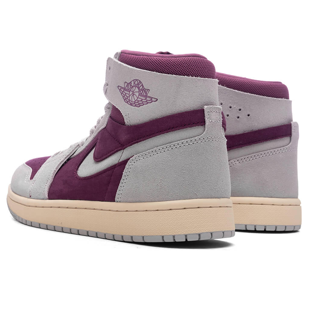 Women's  Air Jordan 1 Zoom CMFT 2 - Bordeaux/Neutral Grey/Light Bordeaux