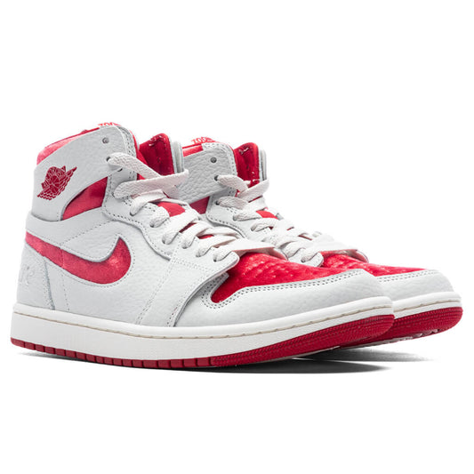 Women's Air Jordan 1 Zoom CMFT 2 'Valentines Day' - Summit White/Gym Red/Phantom