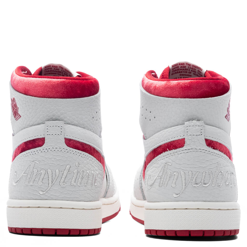 Women's Air Jordan 1 Zoom CMFT 2 'Valentines Day' - Summit White/Gym Red/Phantom