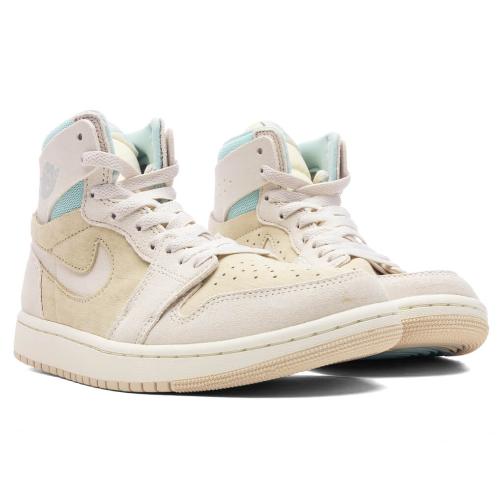 Women's Air Jordan 1 Zoom CMFT 2 - Coconut Milk/Legend Light Brown/Light Dew