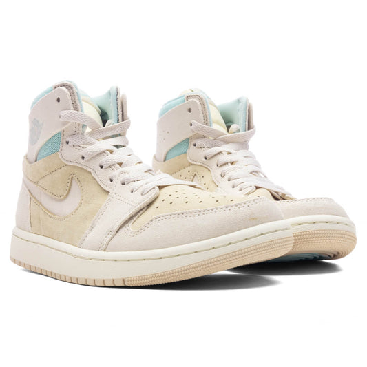 Women's Air Jordan 1 Zoom CMFT 2 - Coconut Milk/Legend Light Brown/Light Dew
