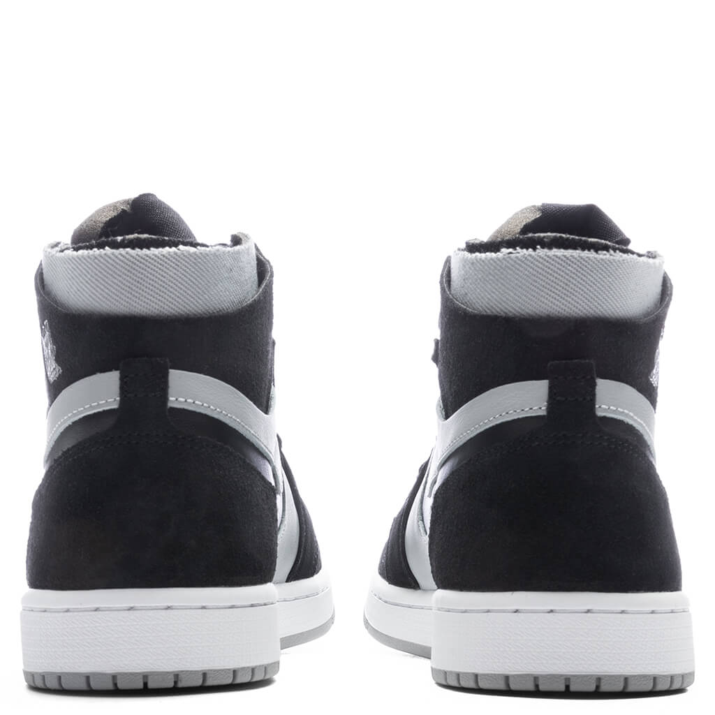 Air Jordan 1 Zoom Cmft - Black/White/LT Smoke Grey