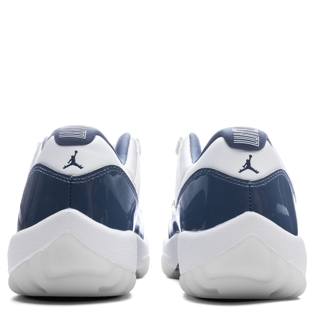 Air Jordan 11 Retro Low - White/Midnight Navy/Diffused Blue