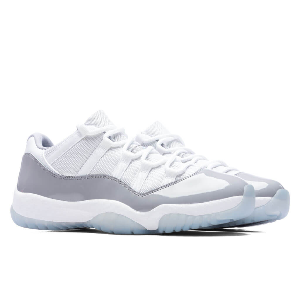 Air Jordan 11 Retro Low Cement Grey - White/University Blue/Cement Grey
