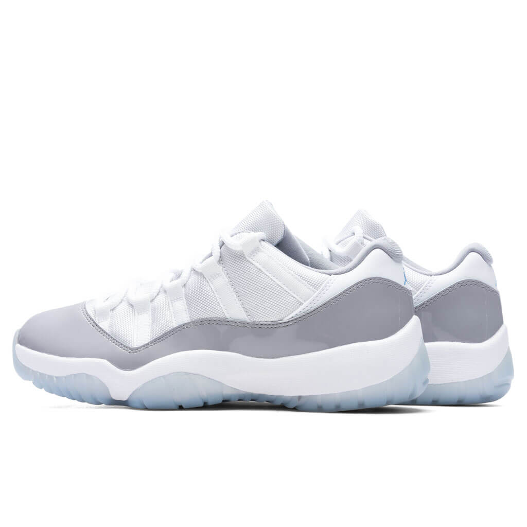 Air Jordan 11 Retro Low Cement Grey - White/University Blue/Cement Grey