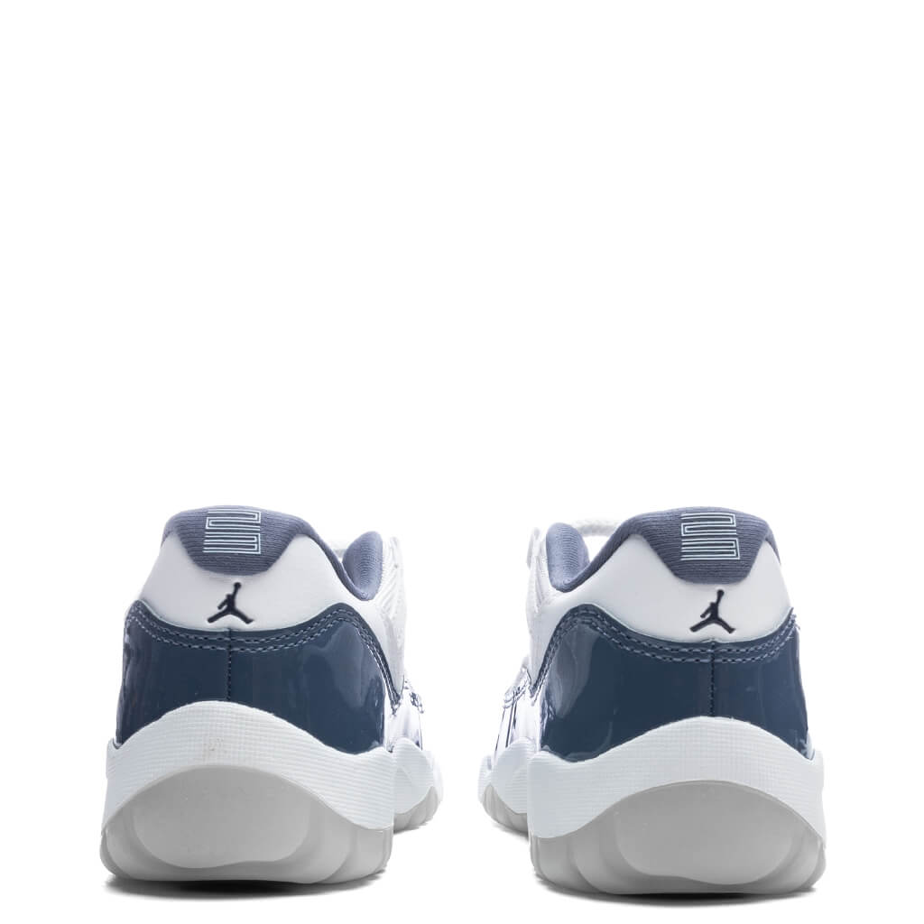 Air Jordan 11 Retro Low (PS) - White/Midnight Navy/Diffused Blue
