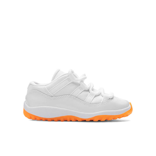 Air Jordan 11 Retro Low (TD) - White/Bright Citrus