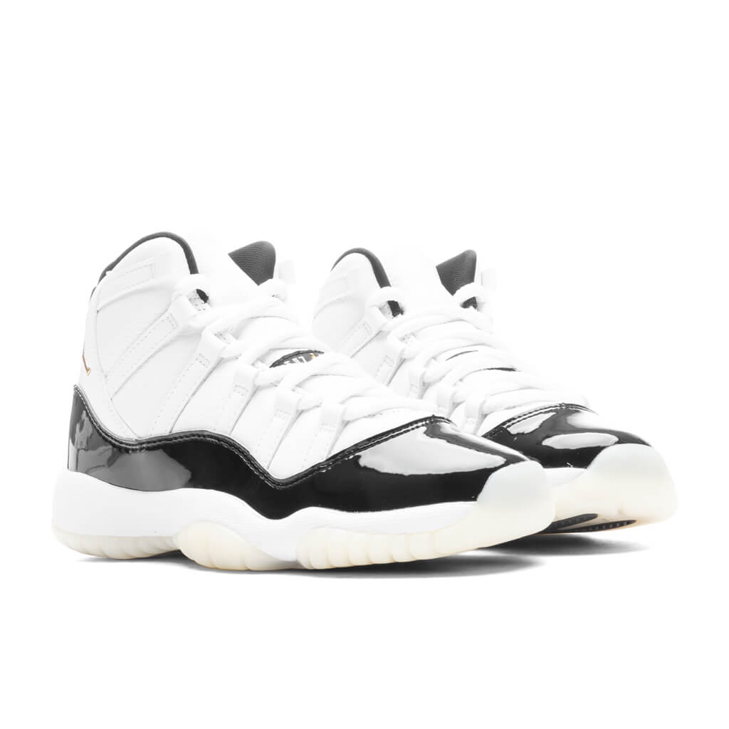 Air Jordan 11 Retro (GS) 'Gratitude/Defining Moments' - White/Metallic Gold/Black