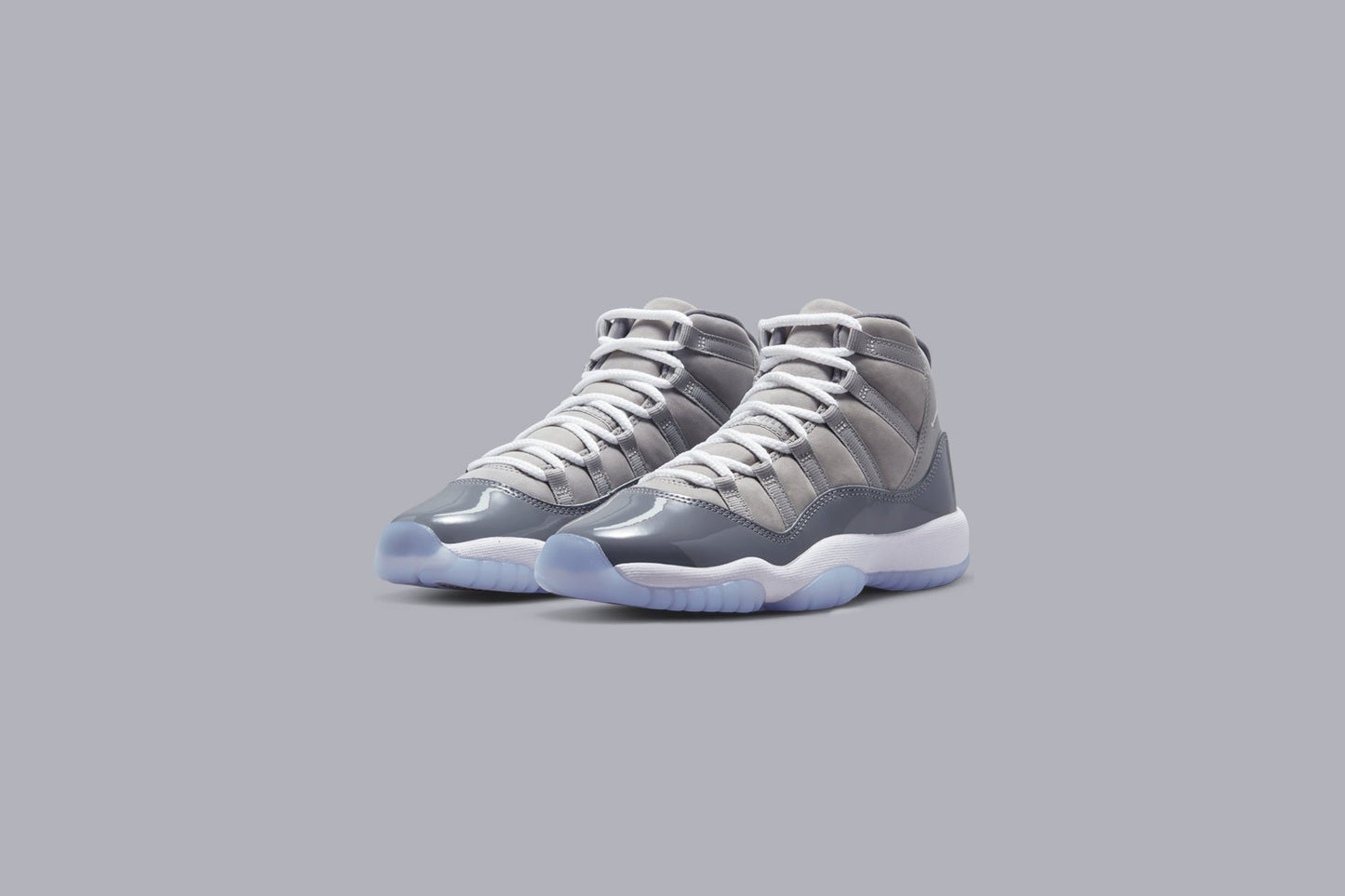 Air Jordan 11 Retro (GS) "Cool Grey" - Medium Grey/White