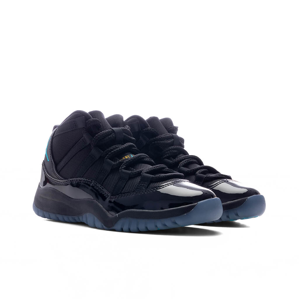 Air Jordan 11 Retro 'Gamma' (PS) - Black/Gamma Blue/Varsity Maize