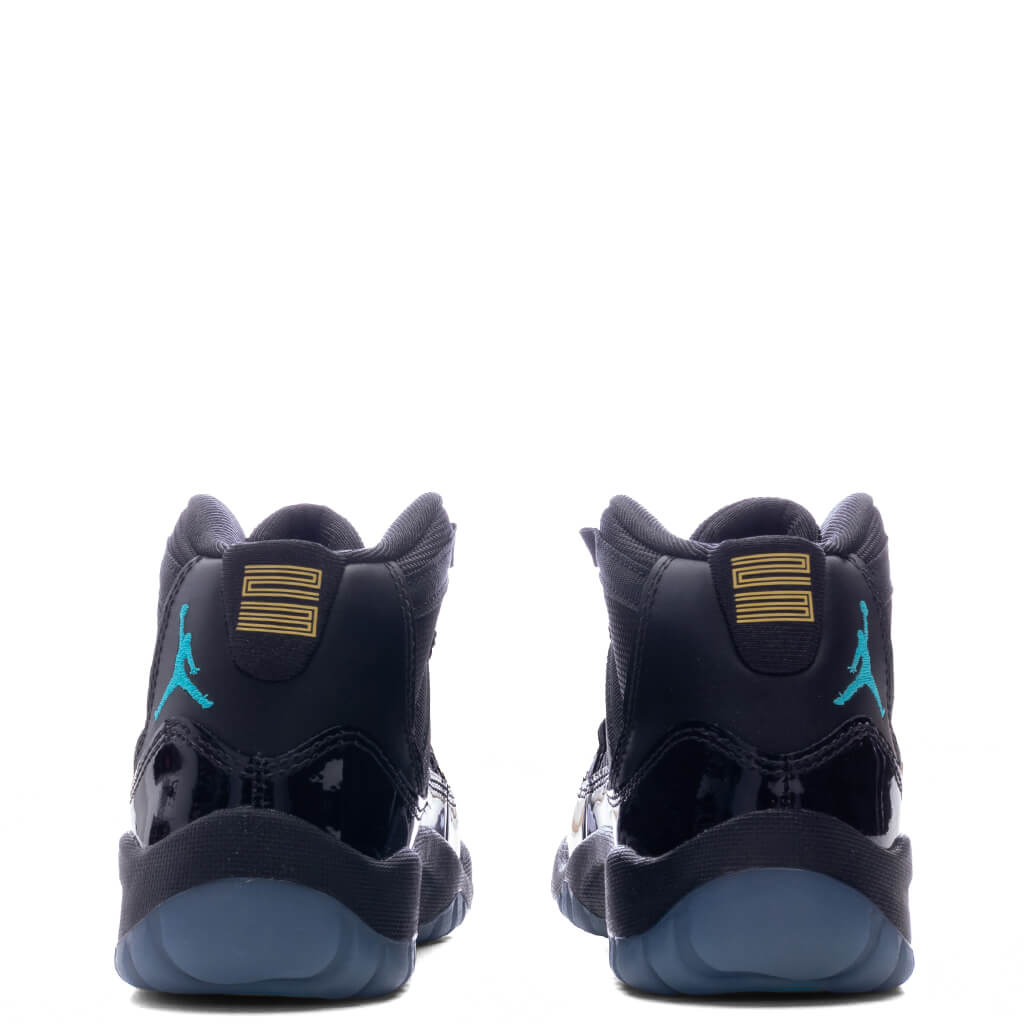 Air Jordan 11 Retro 'Gamma' (PS) - Black/Gamma Blue/Varsity Maize