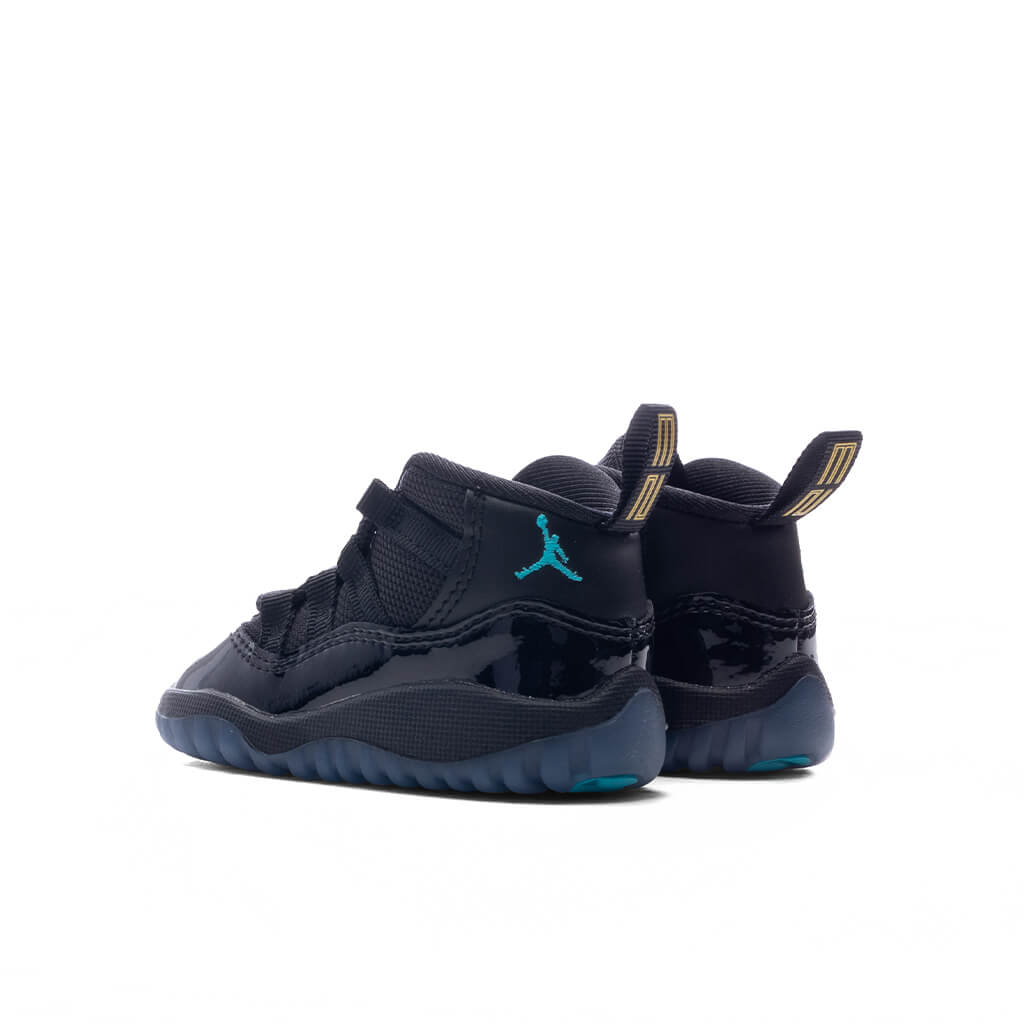 Air Jordan 11 Retro 'Gamma' (TD) - Black/Gamma Blue/Varsity Maize
