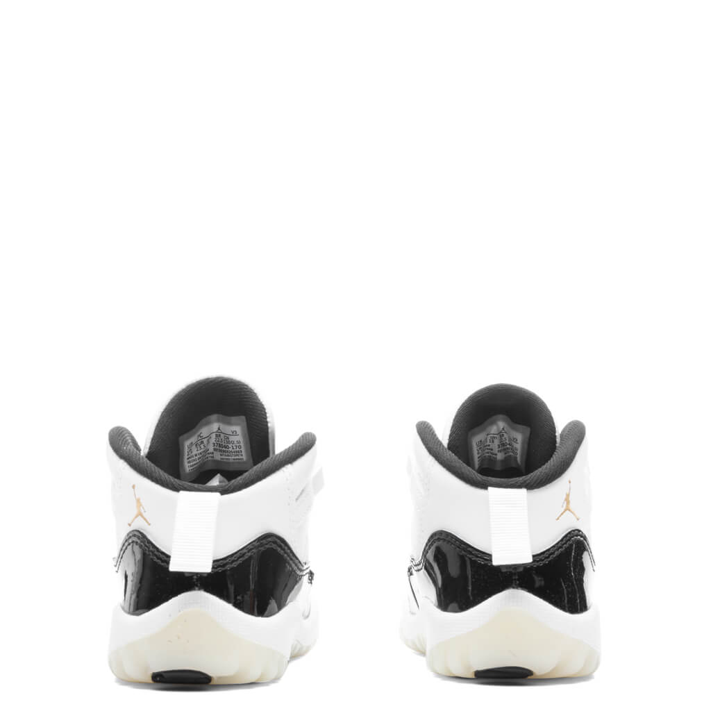 Air Jordan 11 Retro (TD) 'Gratitude/Defining Moments' - White/Metallic Gold/Black
