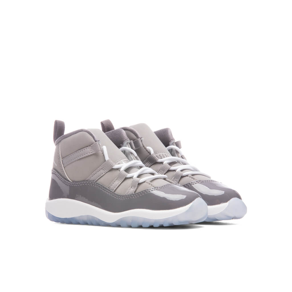 Air Jordan 11 Retro (TD) "Cool Grey" - Medium Grey/White