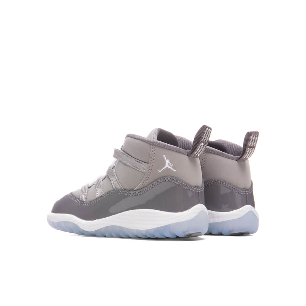 Air Jordan 11 Retro (TD) "Cool Grey" - Medium Grey/White