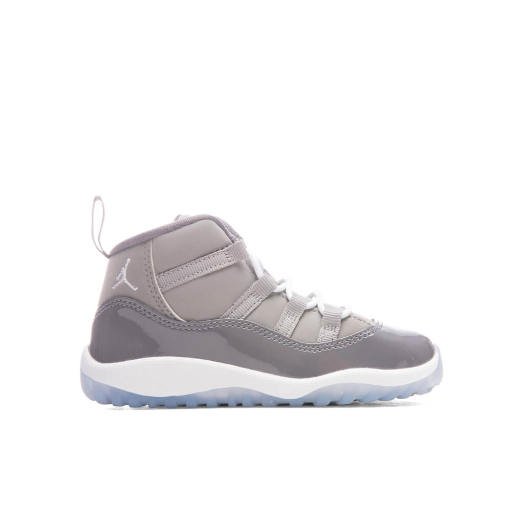 Air Jordan 11 Retro (TD) "Cool Grey" - Medium Grey/White