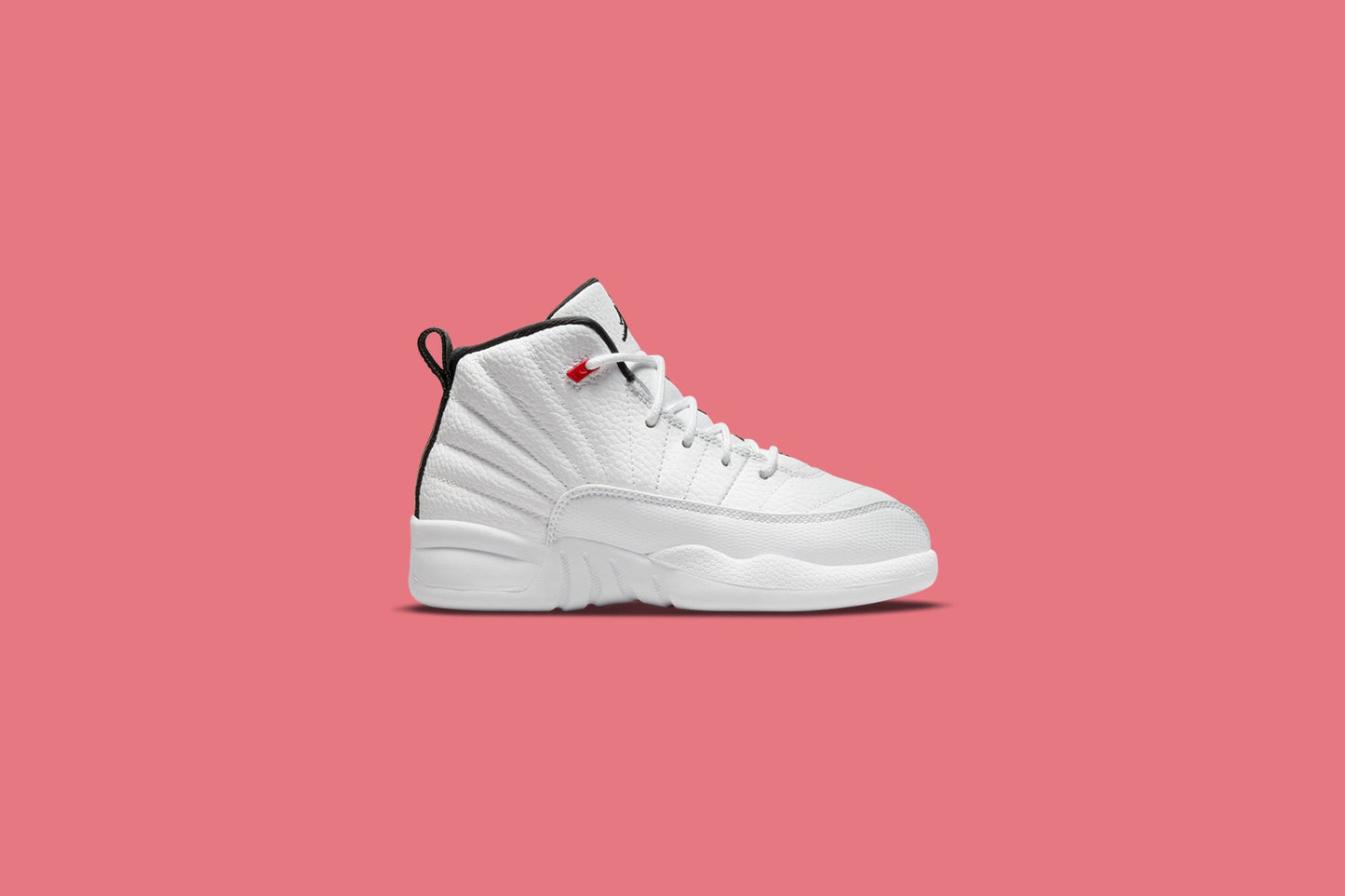 Air Jordan 12 Retro (PS) "Twist" - White/University Red