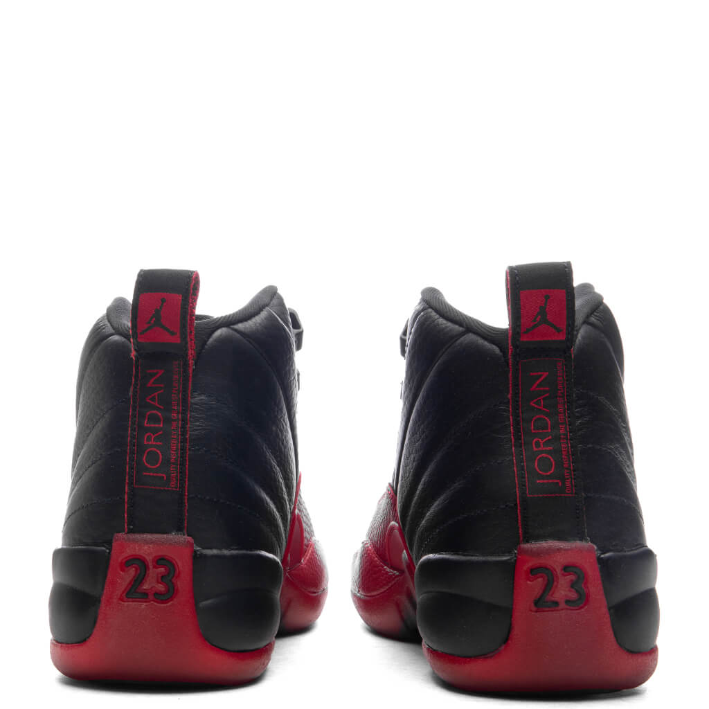 Air Jordan 12 Retro 'Flu Game' (GS) - Black/Varsity Red