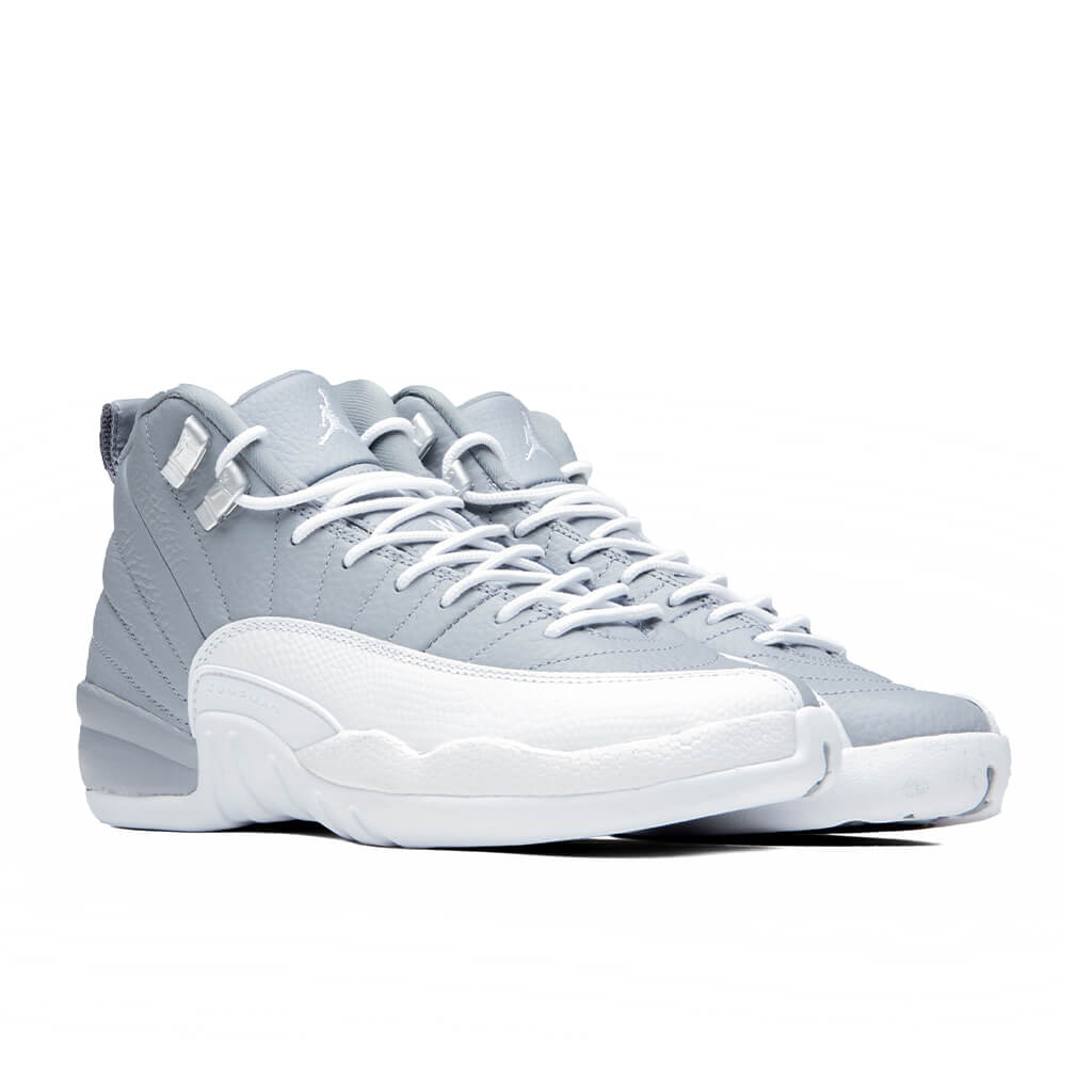 Air Jordan 12 Retro (GS) - Stealth/White/Cool Grey