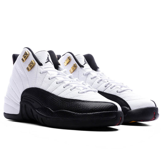 Air Jordan 12 Retro 'Taxi' (GS) - White/Black/Taxi