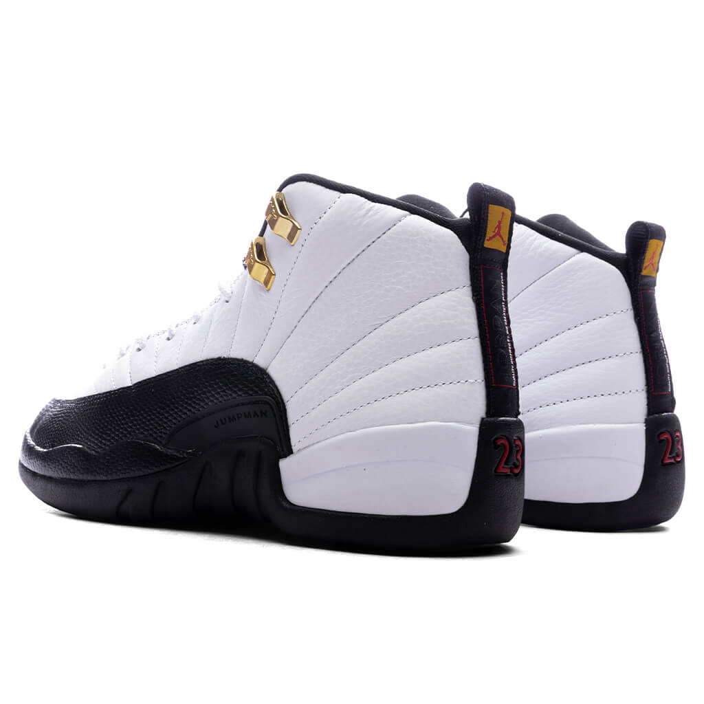 Air Jordan 12 Retro 'Taxi' (GS) - White/Black/Taxi