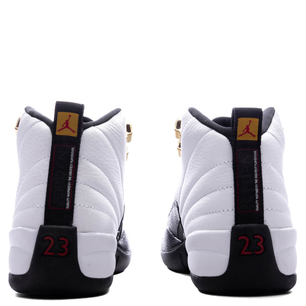 Air Jordan 12 Retro 'Taxi' (GS) - White/Black/Taxi
