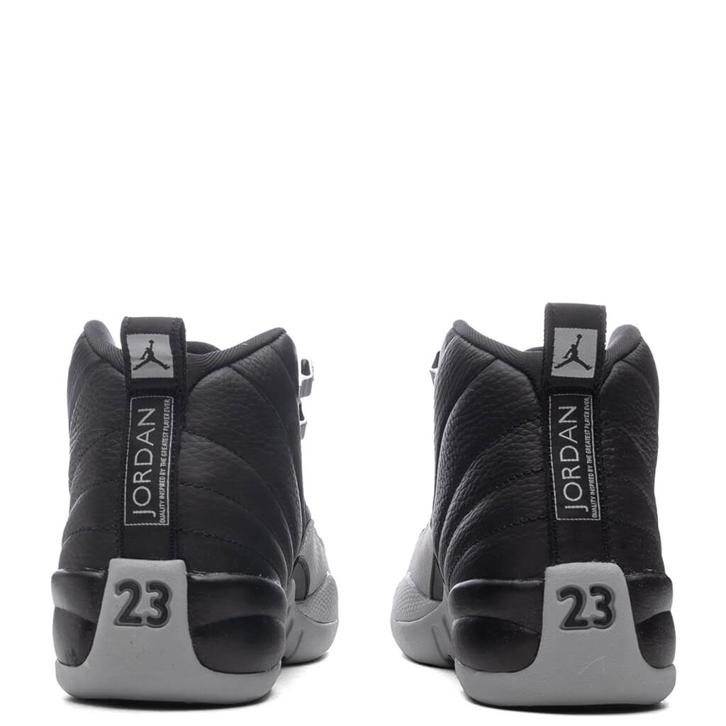 Air Jordan 12 Retro (GS) Barons - Black/Wolf Grey/White