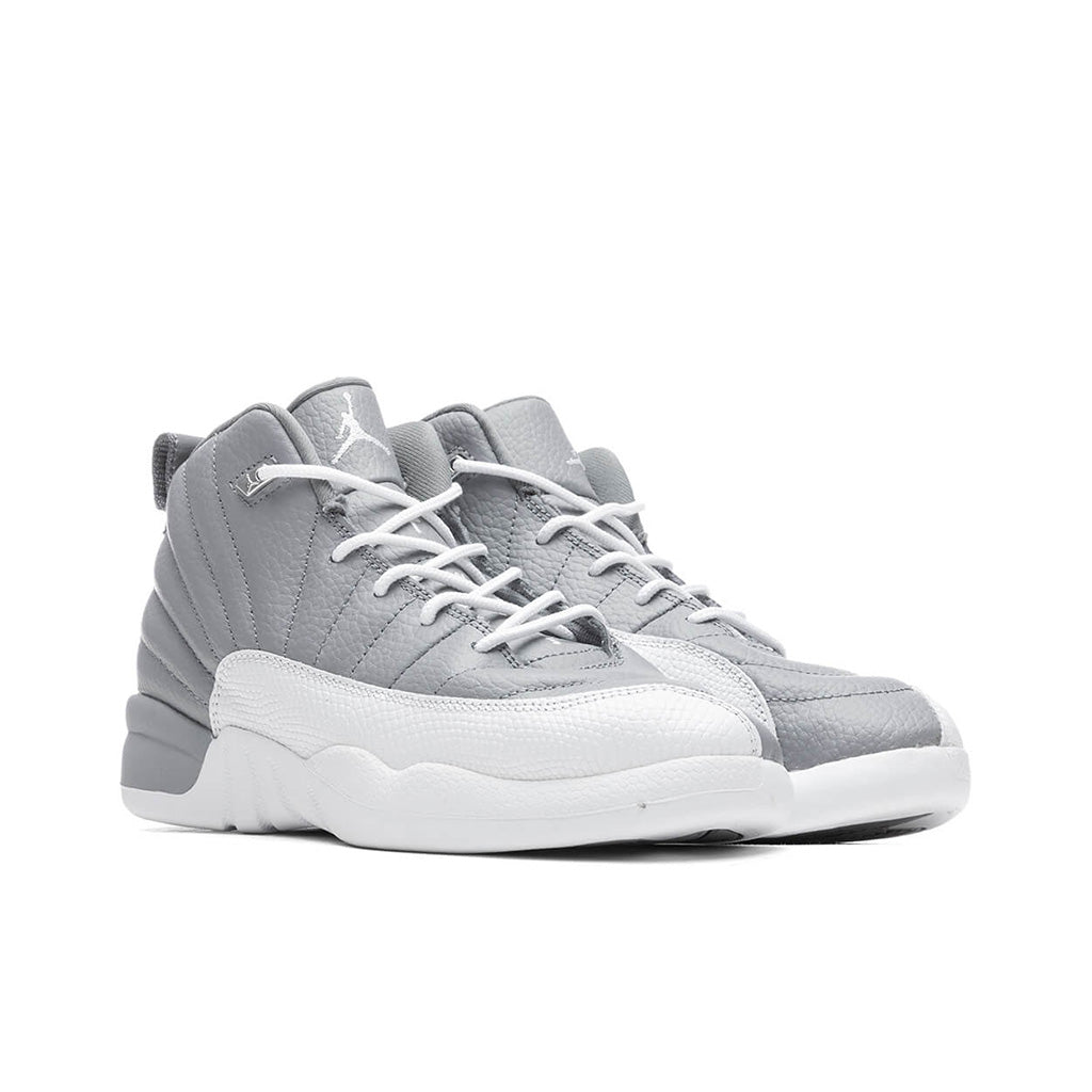 Air Jordan 12 Retro (PS) - Stealth/White/Cool Grey