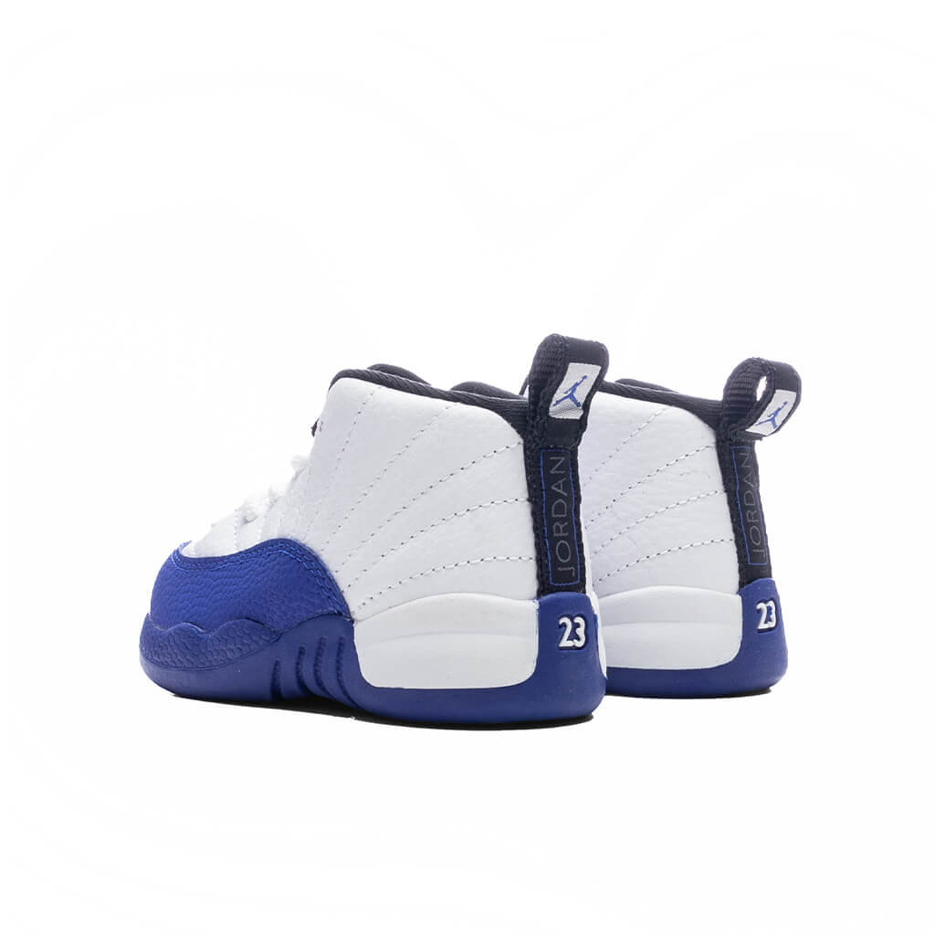 Air Jordan 12 Retro (PS) 'Blueberry' - White/Black/Game Royal