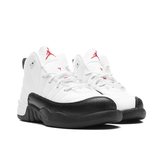 Air Jordan 12 Retro (PS) - White/Gym Red/Black