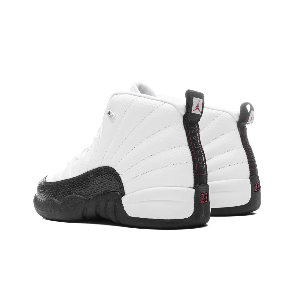 Air Jordan 12 Retro (PS) - White/Gym Red/Black