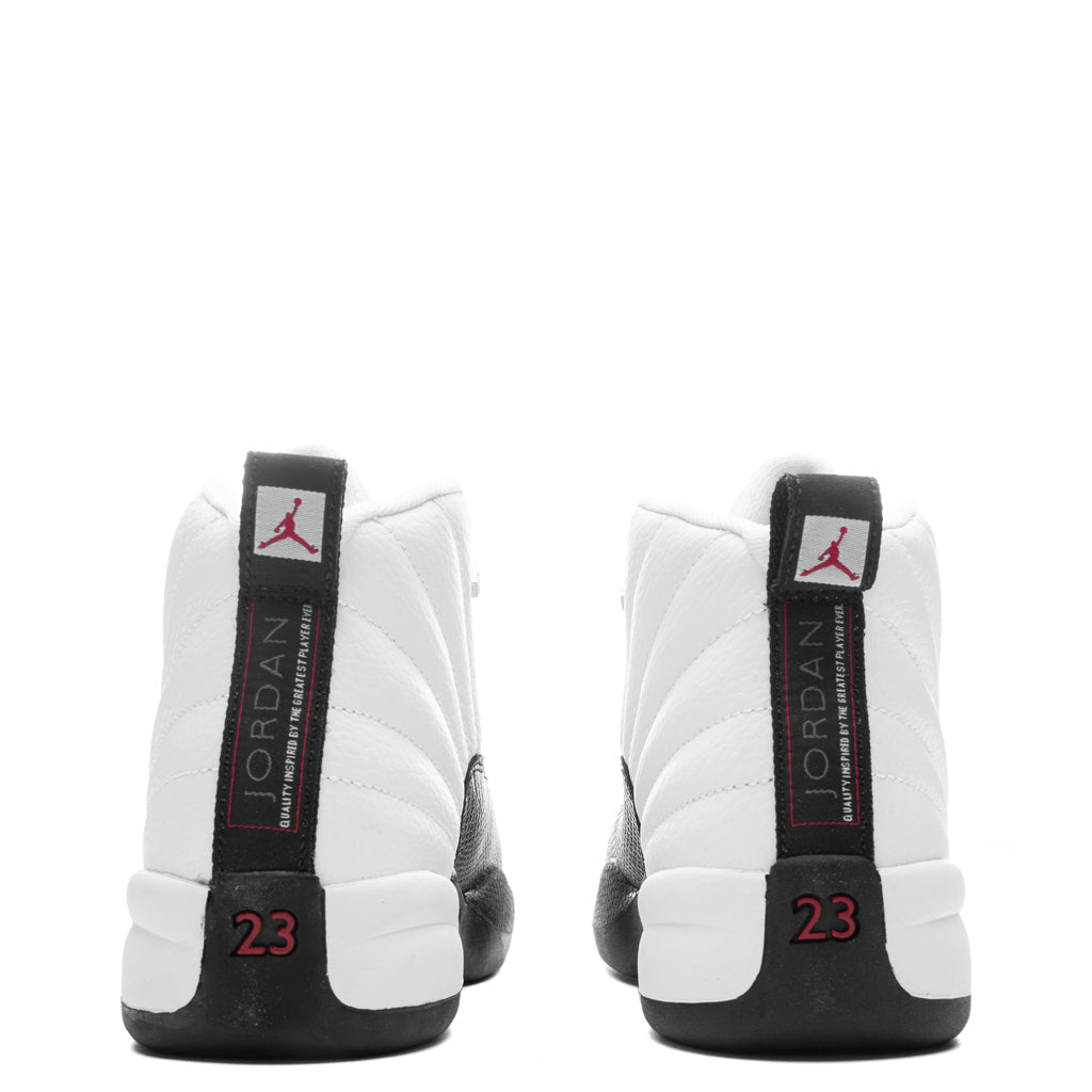 Air Jordan 12 Retro (PS) - White/Gym Red/Black