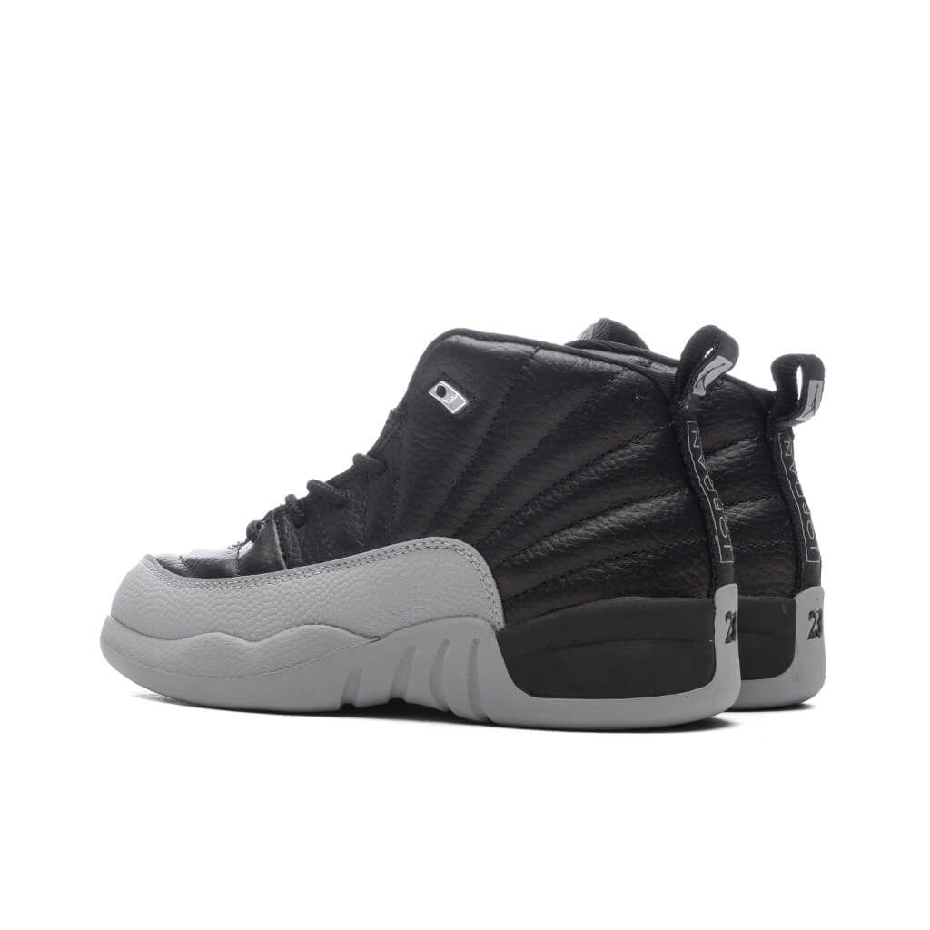 Air Jordan 12 Retro (PS) Barons - Black/Wolf Grey/White