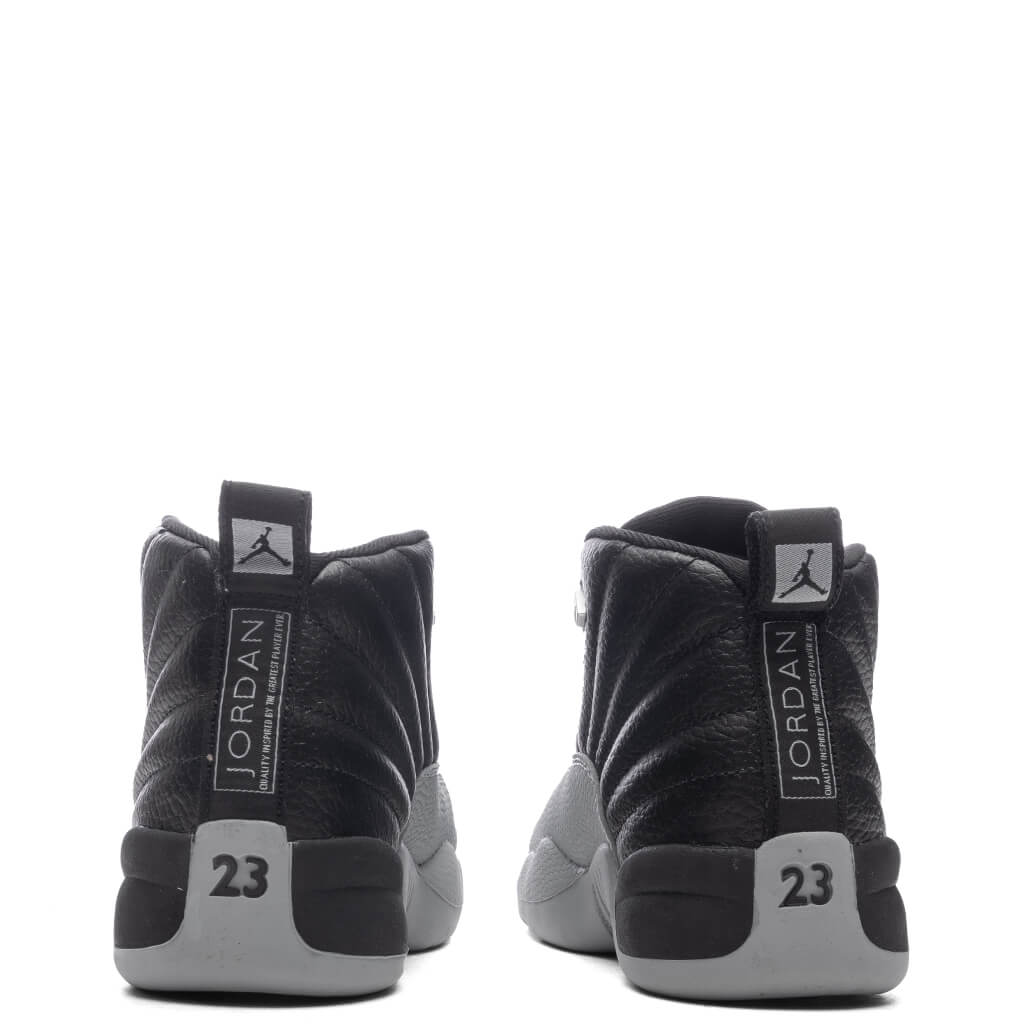 Air Jordan 12 Retro (PS) Barons - Black/Wolf Grey/White