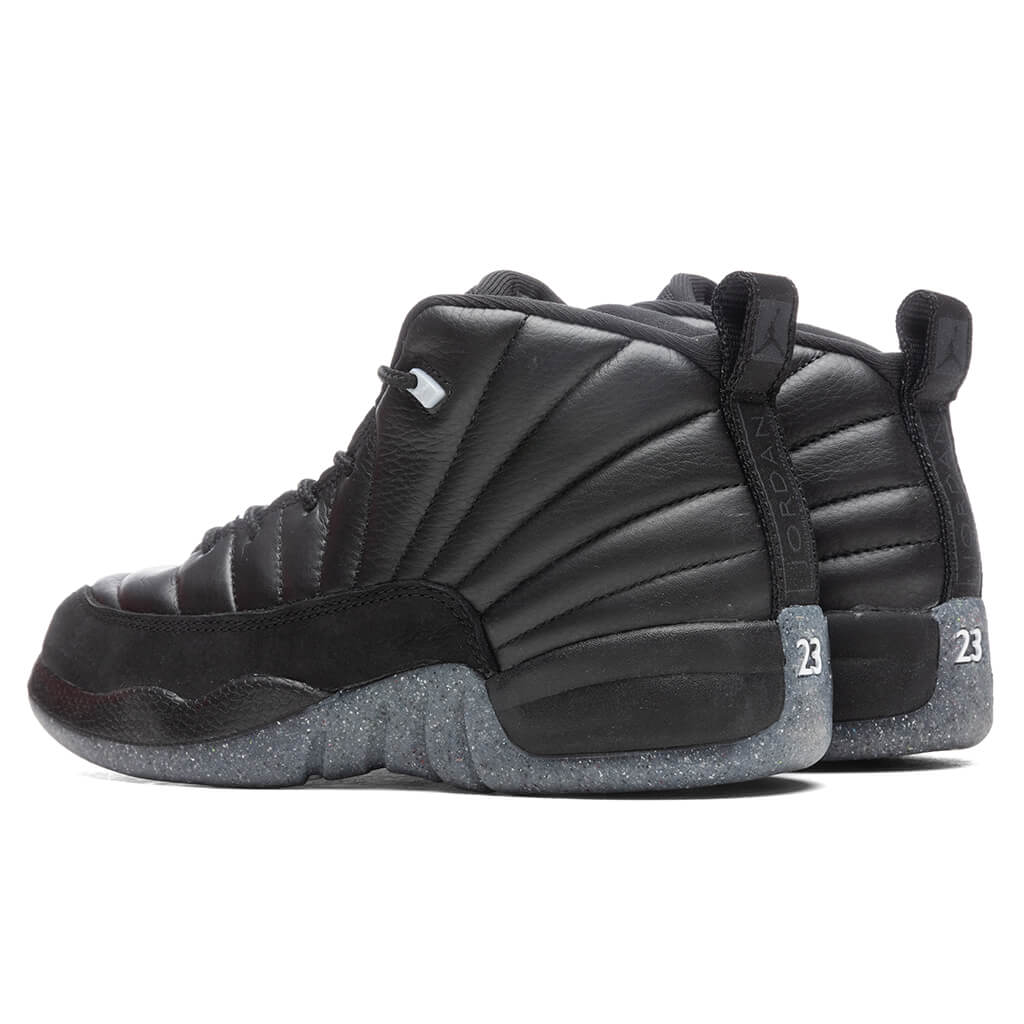 Air Jordan 12 Retro (PS) 'Utility' - Black/Bright Crimson