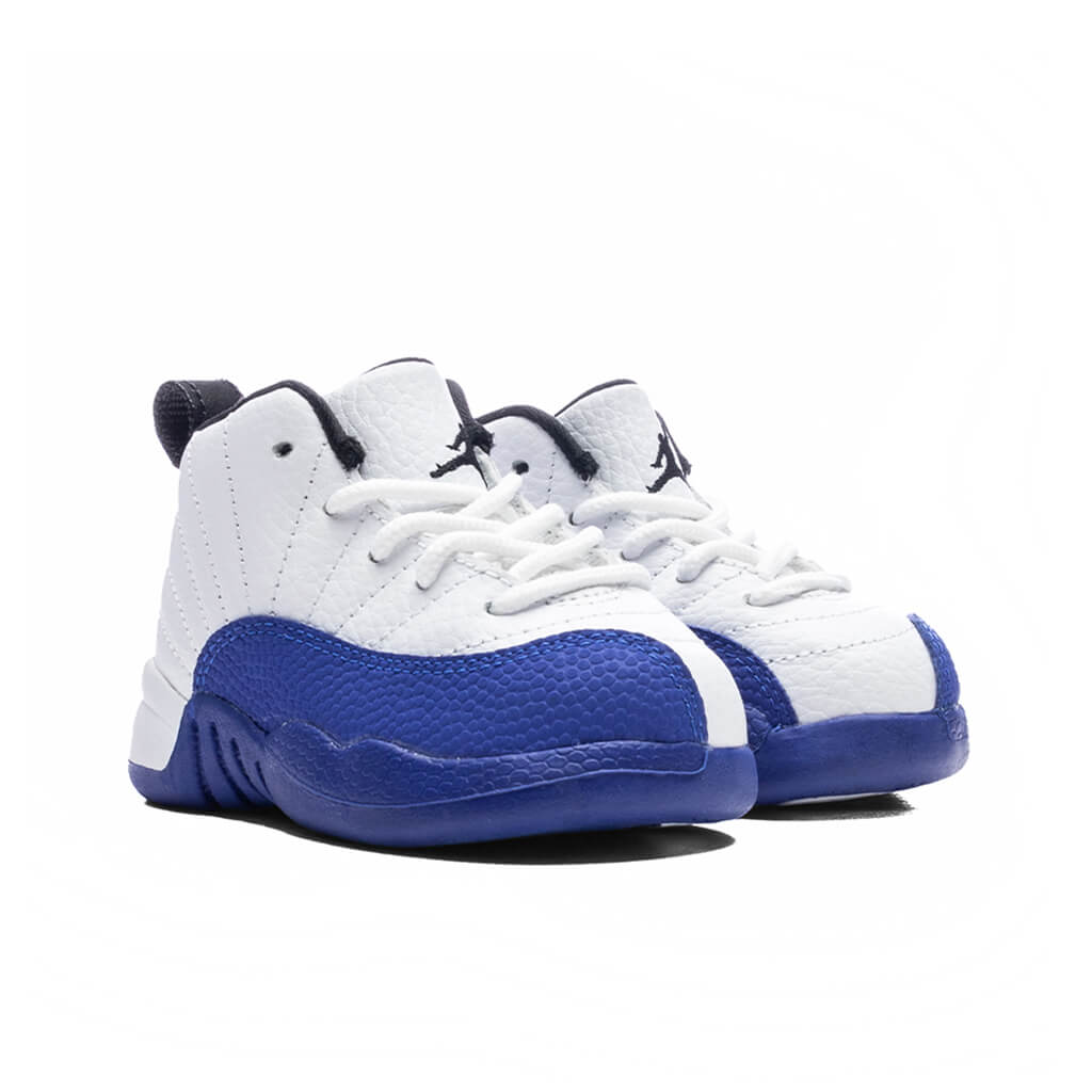 Air Jordan 12 Retro (TD) 'Blueberry' - White/Black/Game Royal