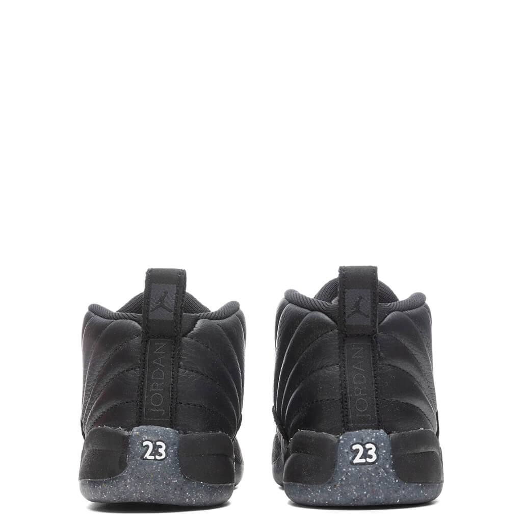 Air Jordan 12 Retro (TD) 'Utility' - Black/Bright Crimson