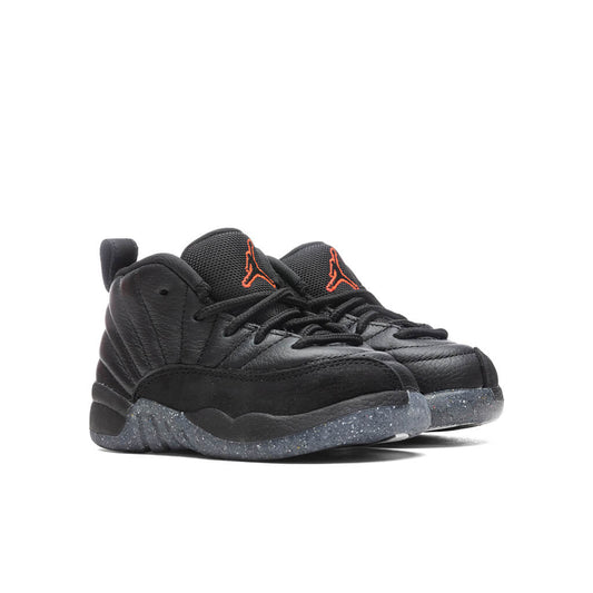 Air Jordan 12 Retro (TD) 'Utility' - Black/Bright Crimson