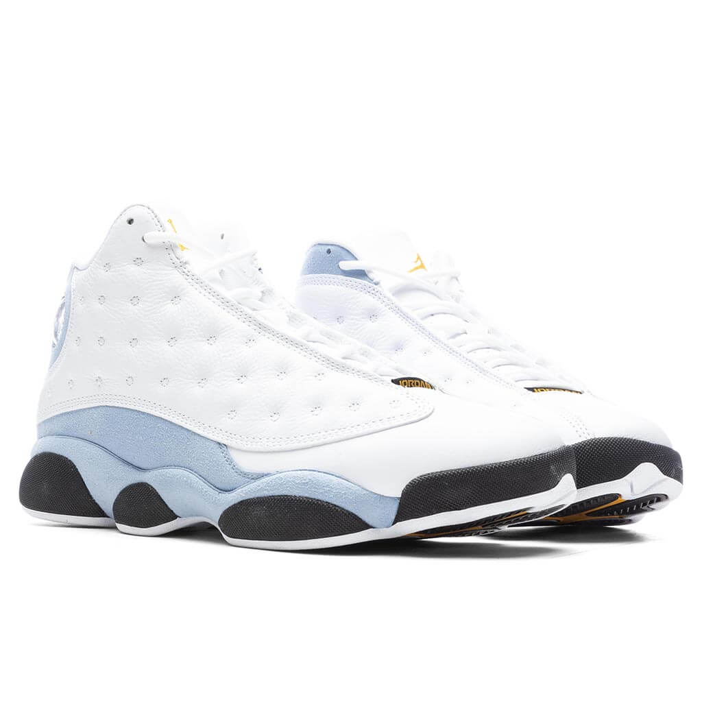Air Jordan 13 Retro - White/Yellow Ochre/Blue Grey