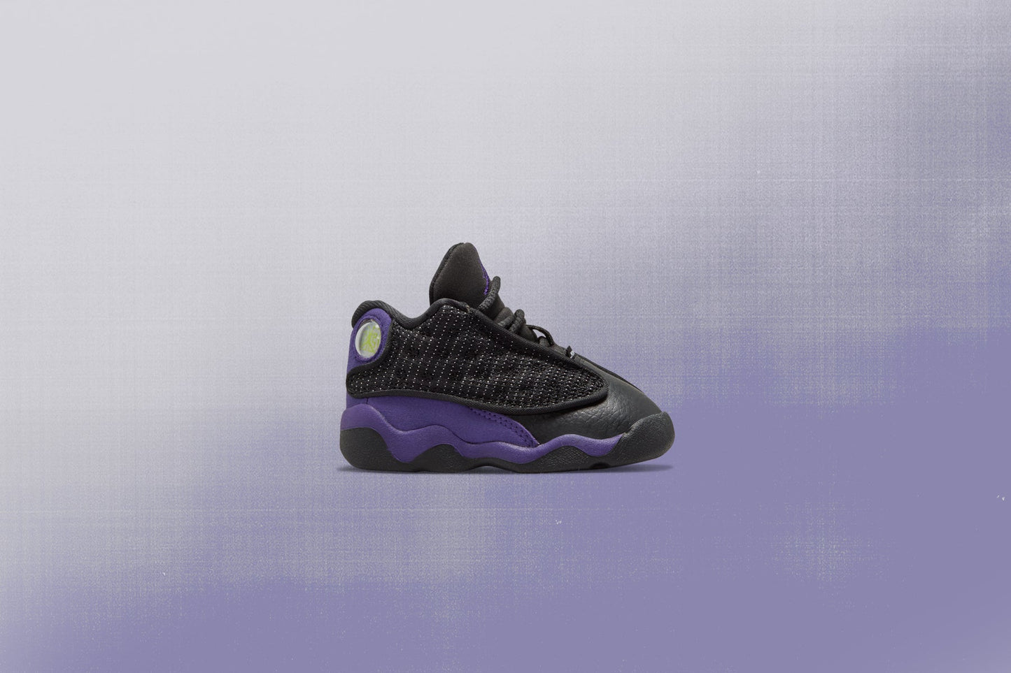 Air Jordan 13 Retro (TD) 'Court Purple' - Black/Court Purple/White