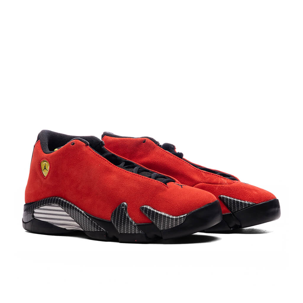 Air Jordan 14 Retro (GS) 'Ferrari' - Challenge Red/Vibrant Yellow/Black