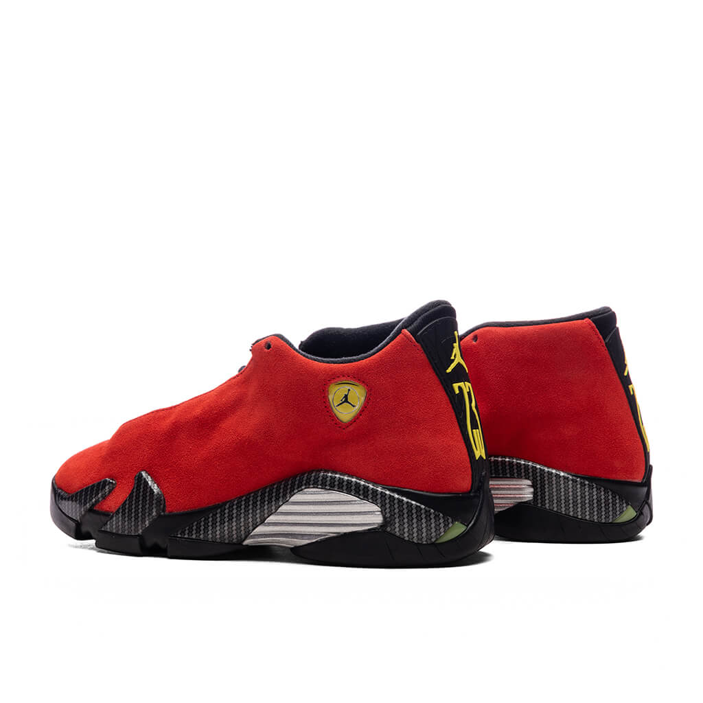 Air Jordan 14 Retro (GS) 'Ferrari' - Challenge Red/Vibrant Yellow/Black