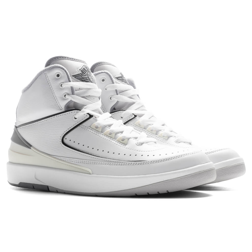 Air Jordan 2 Retro - White/Cement Grey/Sail