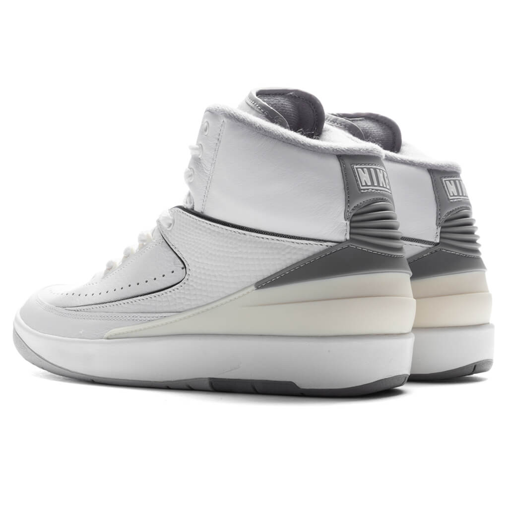 Air Jordan 2 Retro - White/Cement Grey/Sail