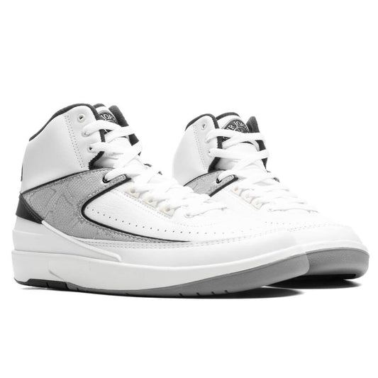 Air Jordan 2 Retro 'Python' - White/Fire Red/Cement Grey